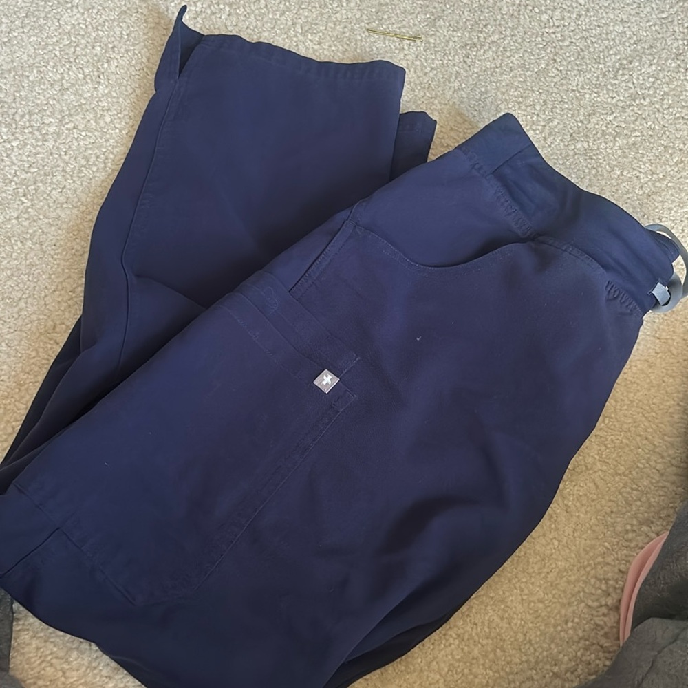 Figs navy pants